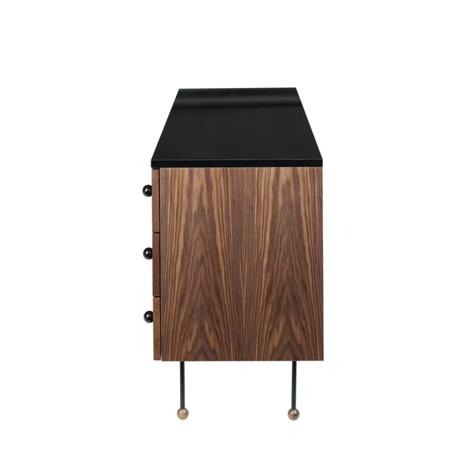 Dressers & Drawer Units|Dressers & Drawer Units^GUBI 62 Dresser, American walnut, 6 drawers Brown
