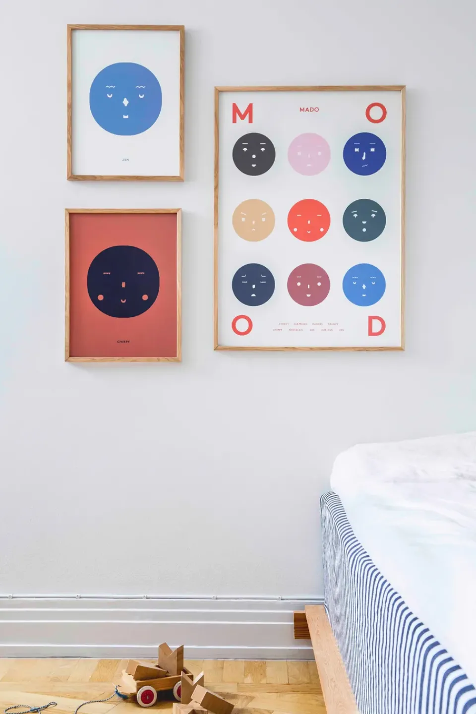 Discount Paper Collective 9 Moods poster, 50x70 cm Multi