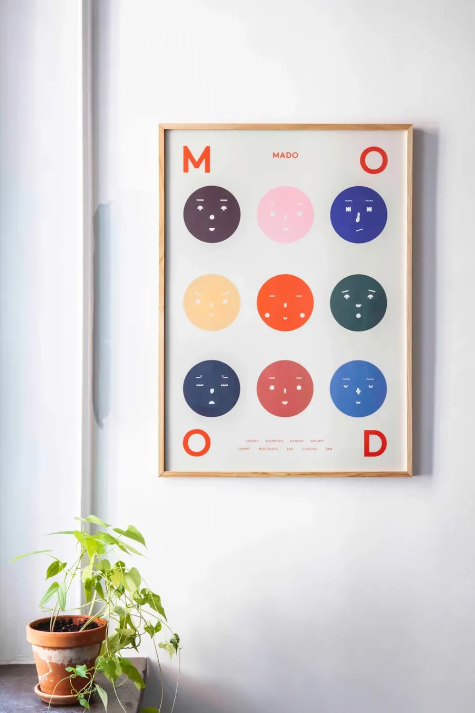 Discount Paper Collective 9 Moods poster, 50x70 cm Multi