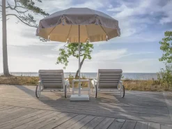 Sun Protection^Fri Form 90 parasol, , Ø220 cm Beige