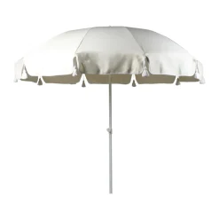 Online Fri Form 90 parasol, Nature, Ø220 cm White