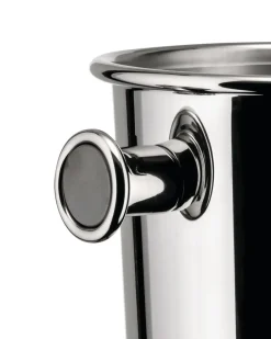 Wine & Champagne Coolers^Alessi 5052 wine cooler stainless steel, 2 bottles Silver-coloured