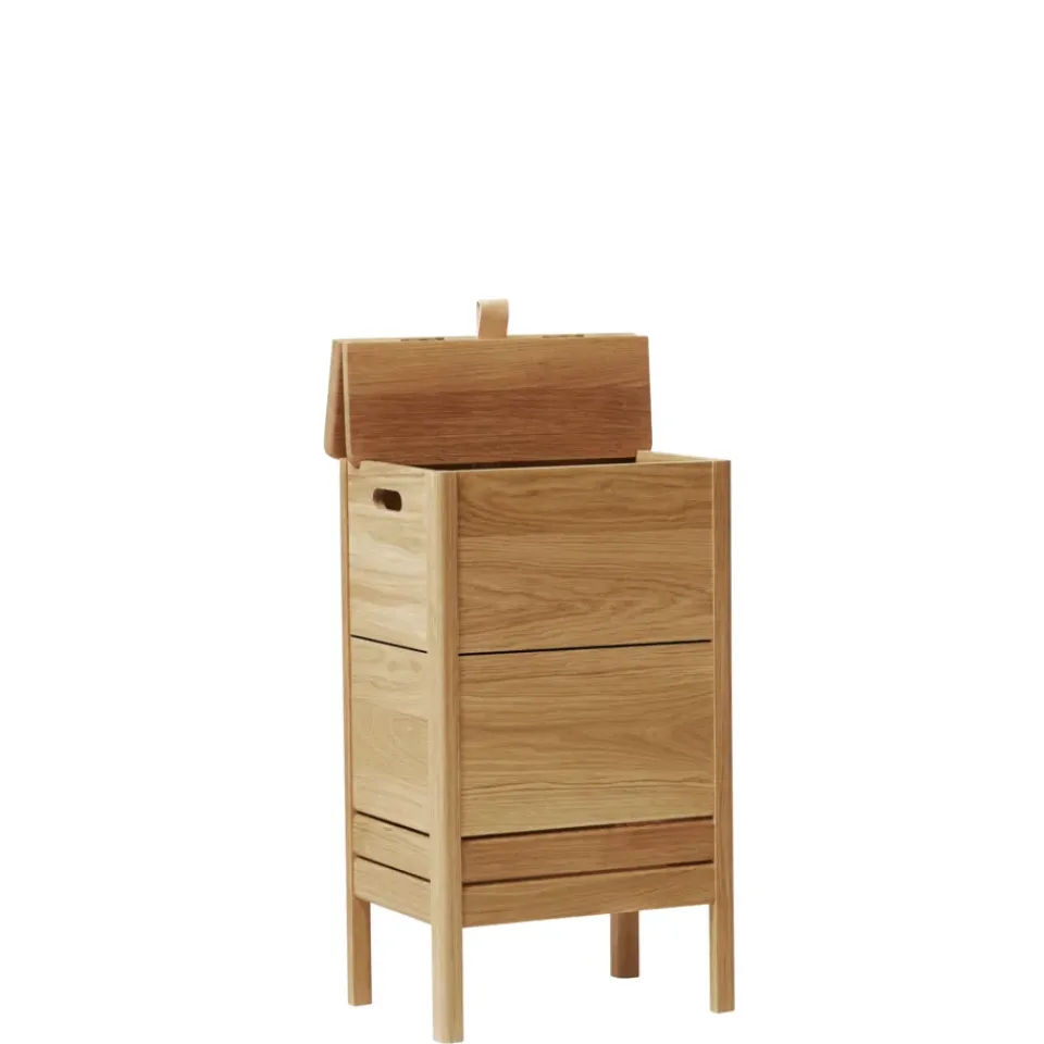 Laundry Baskets^Form & Refine A Line laundry basket, Oak Brown