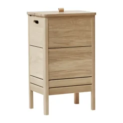 Sale Form & Refine A Line laundry basket, White oak Beige