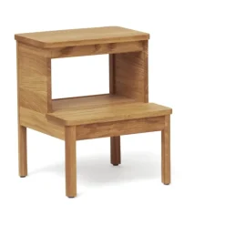 Hot Form & Refine A line step stool, Oak Brown