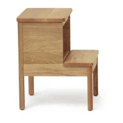 Hot Form & Refine A line step stool, Oak Brown