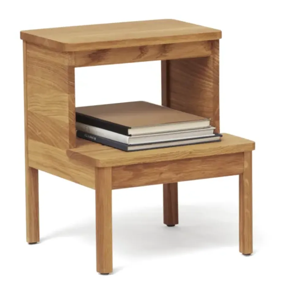 Hot Form & Refine A line step stool, Oak Brown