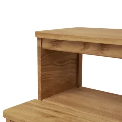 Hot Form & Refine A line step stool, Oak Brown