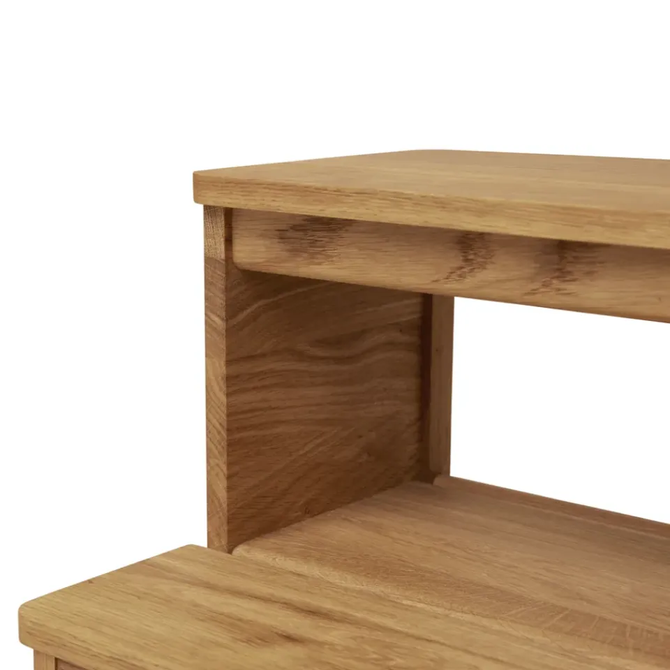 Hot Form & Refine A line step stool, Oak Brown
