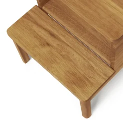 Hot Form & Refine A line step stool, Oak Brown