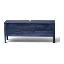 Sale Form & Refine A Line storage bench 111 cm, Indigo Special Edition Blue