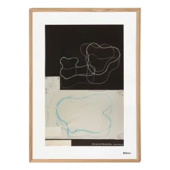Discount Iittala Aalto art Sketch poster, 50x70 cm Black