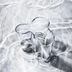 Vases^Iittala Aalto duo vase, clear Transparent