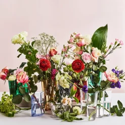 Vases^Iittala Aalto duo vase, clear Transparent