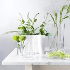 Vases^Iittala Aalto duo vase, clear Transparent