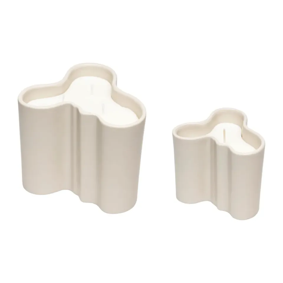 New Iittala Aalto scented candle 8 cm, Sand Beige