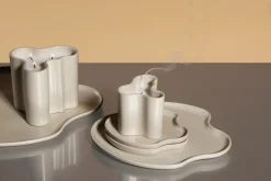 New Iittala Aalto scented candle 8 cm, Sand Beige