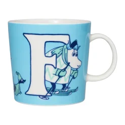 Online Moomin Arabia ABC Moomin mug 40 cl, F Blue