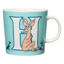 Moomin Mugs^Moomin Arabia ABC Moomin mug 40 cl, H Blue
