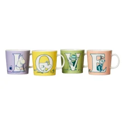 Moomin Mugs^Moomin Arabia ABC Moomin mug 40 cl, L Purple