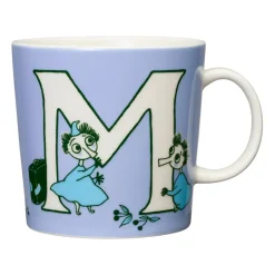 Moomin Mugs^Moomin Arabia ABC Moomin mug 40 cl, M Purple