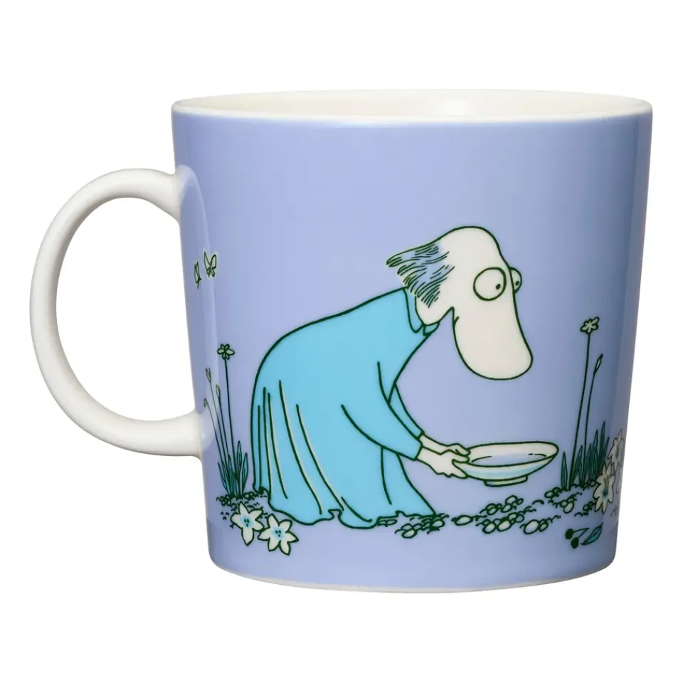 Moomin Mugs^Moomin Arabia ABC Moomin mug 40 cl, M Purple