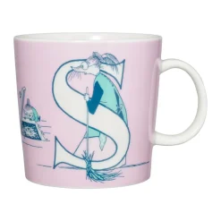 Moomin Mugs^Moomin Arabia ABC Moomin mug 40 cl, S Pink
