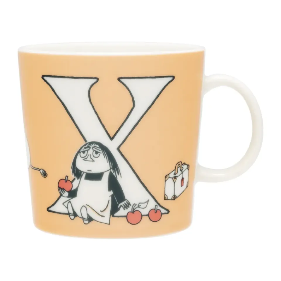 Moomin Mugs^Moomin Arabia ABC Moomin mug 40 cl, X Multi