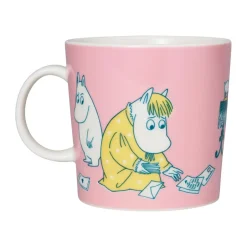 Best Moomin Arabia ABC Moomin mug 40 cl, Y Pink