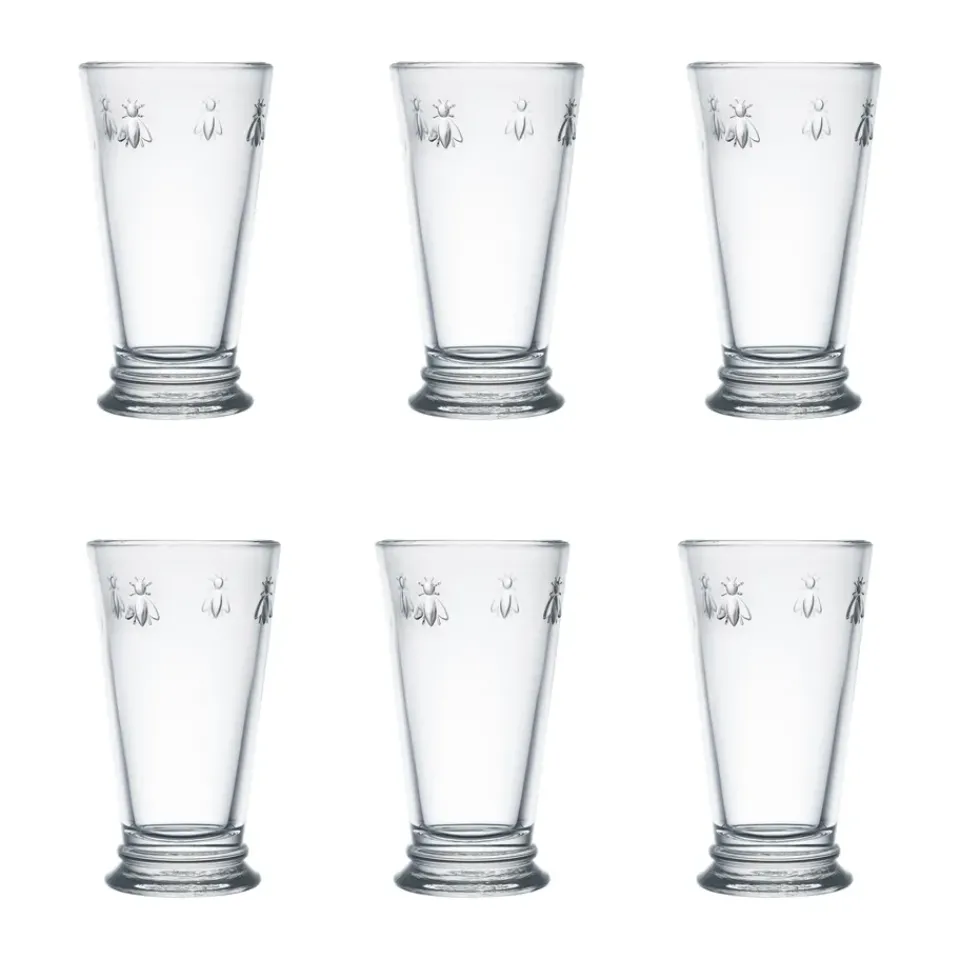 Sale La Rochère Abeille drinkglass 46 cl 6-pack, Clear Transparent