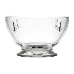 Dessert Bowls^La Rochère Abeille glass bowl 60 cl 6-pack, Clear Transparent