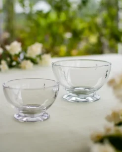 Dessert Bowls^La Rochère Abeille glass bowl 60 cl 6-pack, Clear Transparent