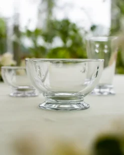 Dessert Bowls^La Rochère Abeille glass bowl 60 cl 6-pack, Clear Transparent