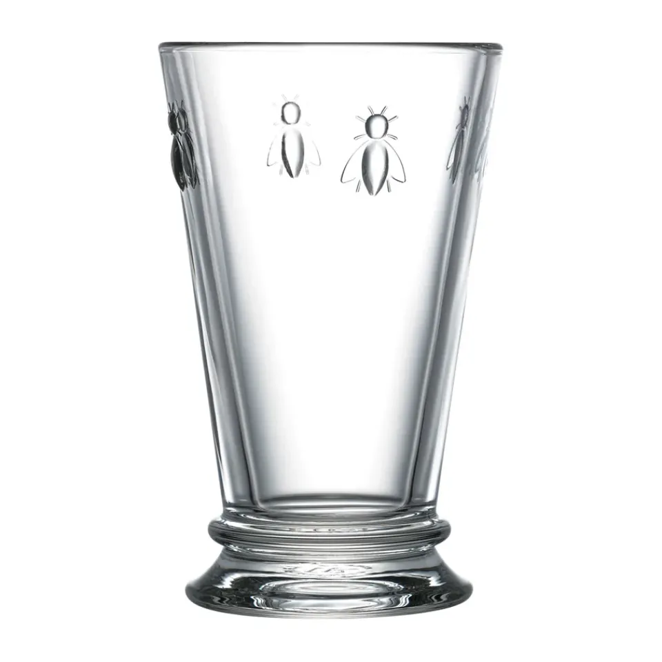 Long Drink & Highball Glasses^La Rochère Abeille longdrink glass 31 cl 6-pack, Clear Transparent