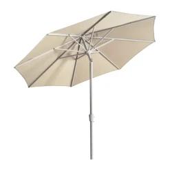Outlet Brafab Abriola parasol, Champagne, Ø270 cm Beige