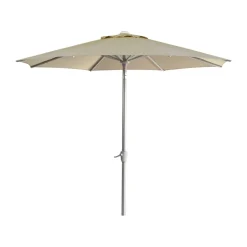 Outlet Brafab Abriola parasol, Champagne, Ø270 cm Beige