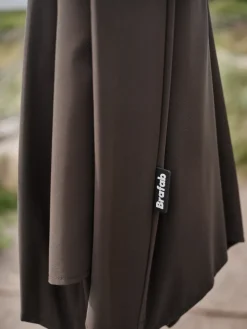 Sun Protection^Brafab Abriola parasol, Charcoal , Ø270 cm Black