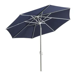 Clearance Brafab Abriola parasol, Dark , Ø270 cm Blue