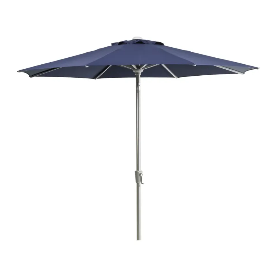 Clearance Brafab Abriola parasol, Dark , Ø270 cm Blue