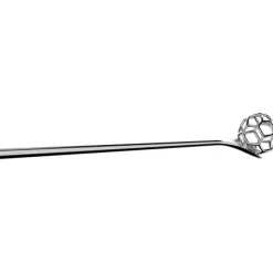 Salad Servers^Alessi Acacia Honey Spoon, Chrome Silver-coloured