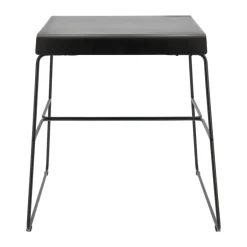 Discount Zone Denmark A-café table outdoor, Black