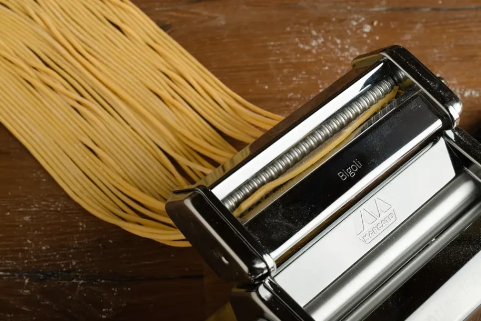 Online Marcato Accessories for pasta machine Atlas 150, Pasta roller Bigoli Silver-coloured