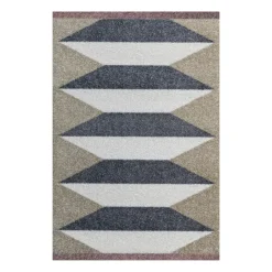 Outlet Mette Ditmer Accordion all-round doormat, Sand, 55x80 cm Beige