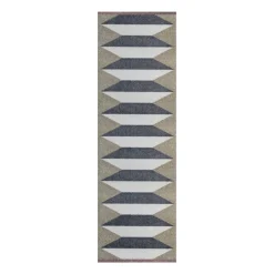 Hot Mette Ditmer Accordion all-round hallway rug, Sand, 77x240 cm Beige