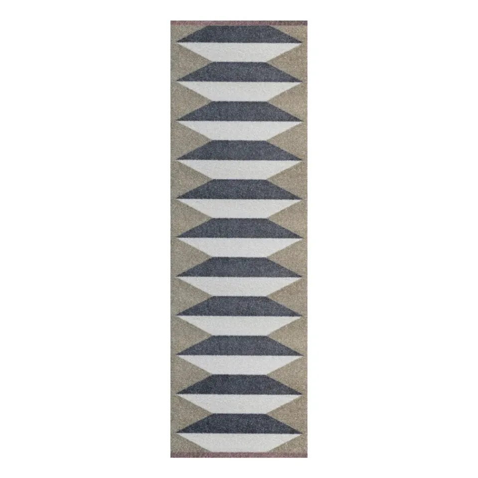 Hot Mette Ditmer Accordion all-round hallway rug, Sand, 77x240 cm Beige