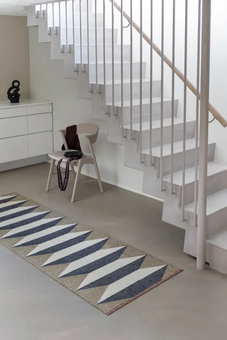 Hot Mette Ditmer Accordion all-round hallway rug, Sand, 77x240 cm Beige