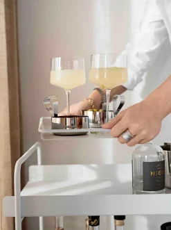 Clearance Zone Denmark A-Cocktail trolley, Soft Grey