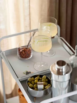 Clearance Zone Denmark A-Cocktail trolley, Soft Grey