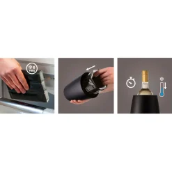 Vacuvin Active wine cooler, Elegant Black