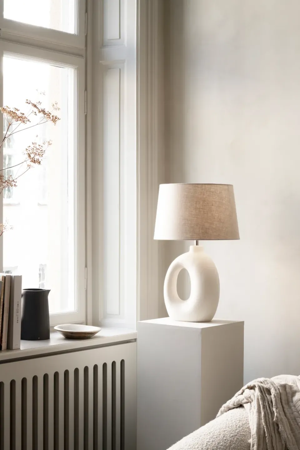 Lamp Bases^Watt & Veke Ada lamp base 38 cm, -ivory White